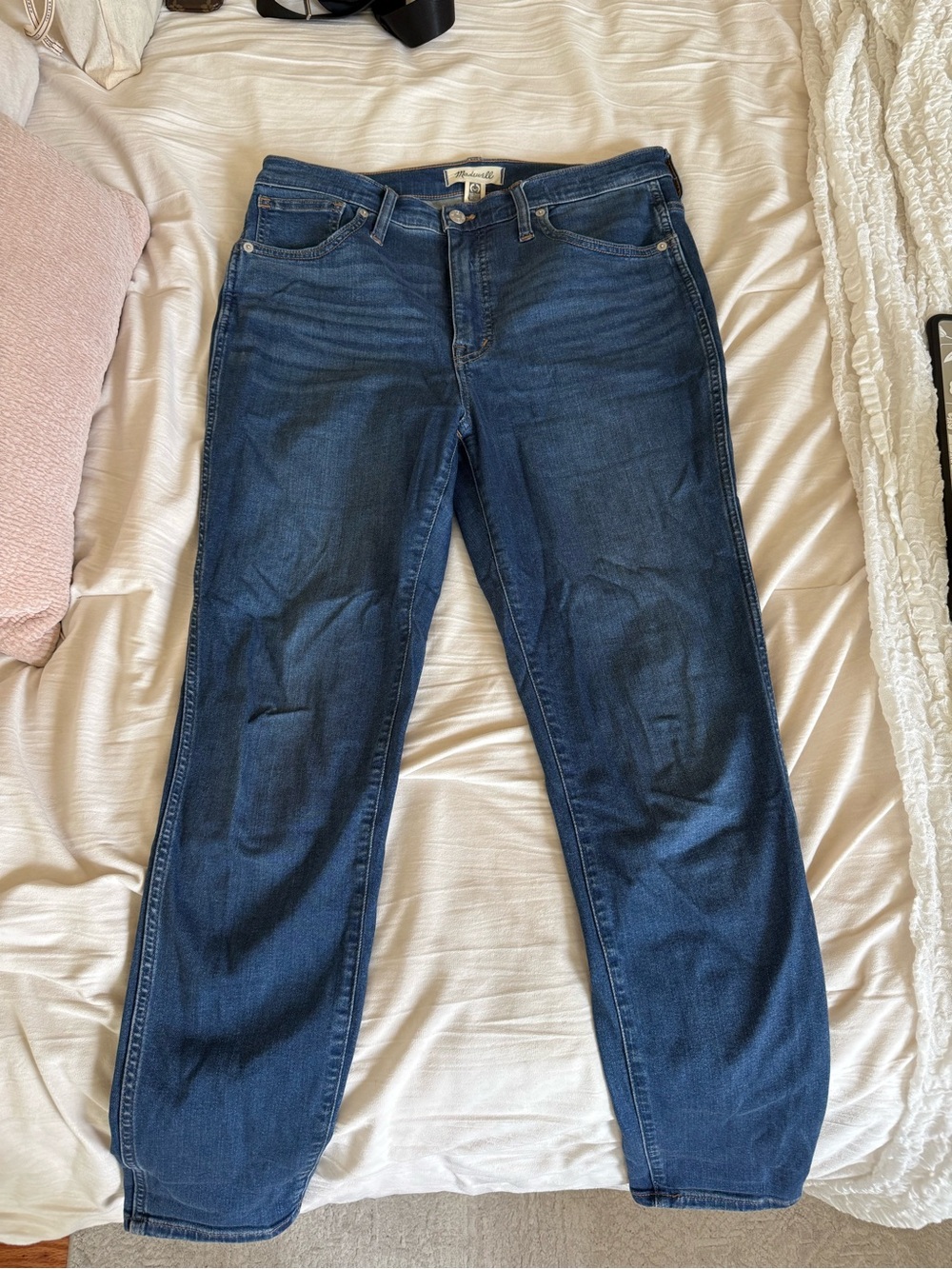 Madewell Dark Blue Boyfriend Jeans